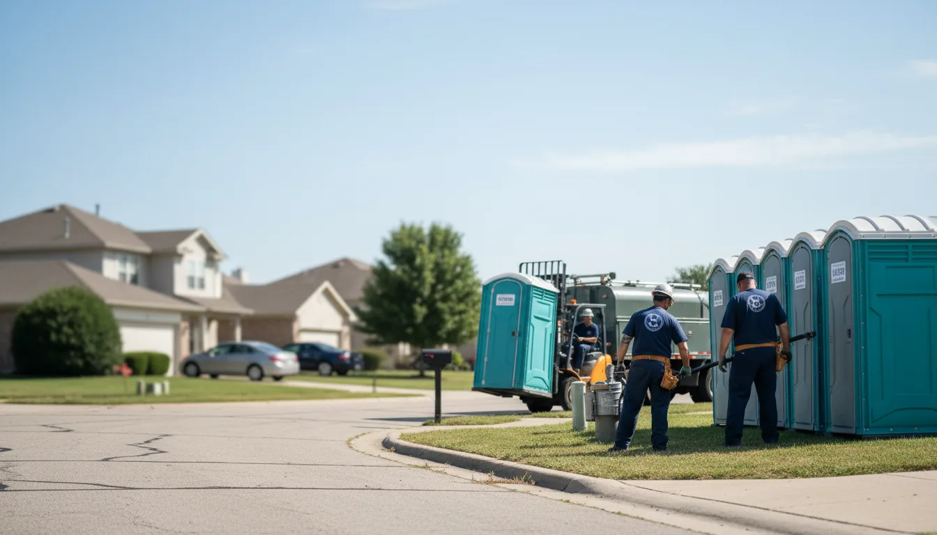 Porta Potty Rental in Russellville, AL near me